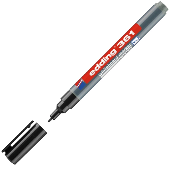 Μαρκαδόρος Πίνακα Edding 361 Μαύρος 1mm