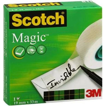 Scotch 810 Magic 3M Γαλακτερό 19mmx33m Invisible Σελοτέιπ