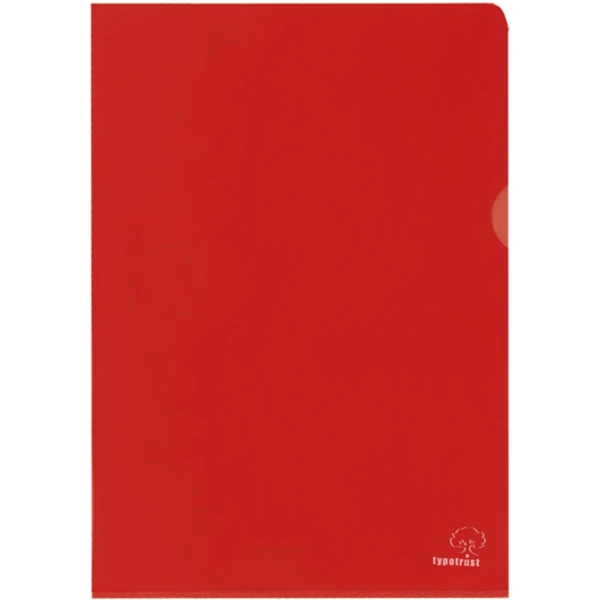 Ζελατίνα Α4 Typotrust τύπου L Κόκκινη FP21020-02
