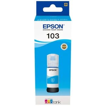 Μελάνι Epson 103 Cyan Ecotank C13T00S24A Bottle