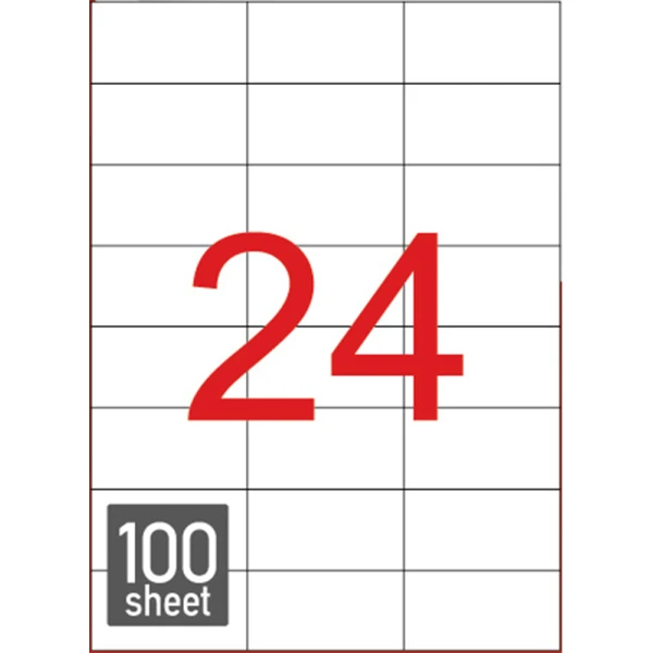 Ετικέτες Εκτυπωτών 70x37.12mm Αυτοκόλλητες Typolabel TL2411