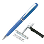Στυλό Heri Pen Classic G Blue Light 6431 με σφραγίδα