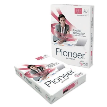 Χαρτί Α4 Pioneer 80gr Λευκό 210x297mm πακέτο 500 φύλλα