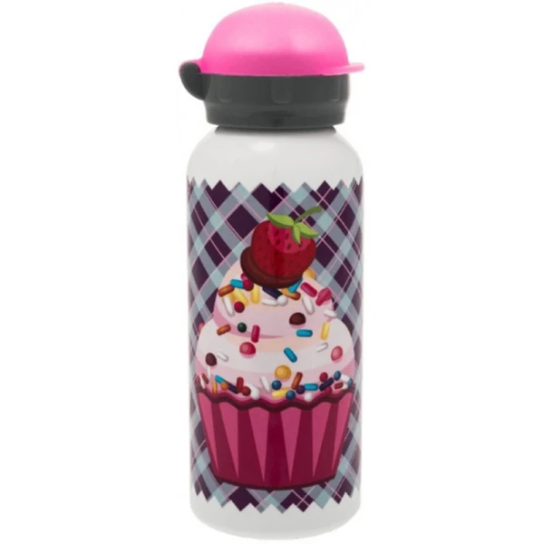 Παγούρι Polo Cupcake μεταλλικό με καπάκι Hit Cap