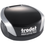 Trodat micro printy 9342 Ασημί Σφραγίδα Στρογγυλή Τσέπης 4.2cm