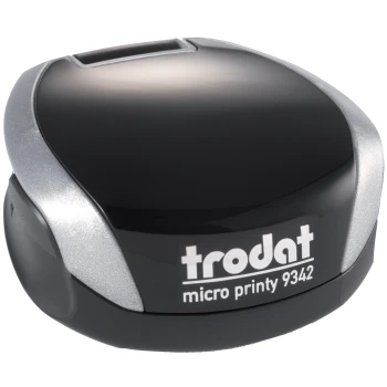 Trodat micro printy 9342 Ασημί Σφραγίδα Στρογγυλή Τσέπης 4.2cm