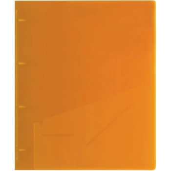 Ντοσιέ Α4 Πορτοκαλί 4 Κρίκων 4cm Ράχη Typotrust FP15144-06