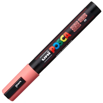 Posca Coral Pink PC-5M Medium μαρκαδόρος 1.8-2.5mm