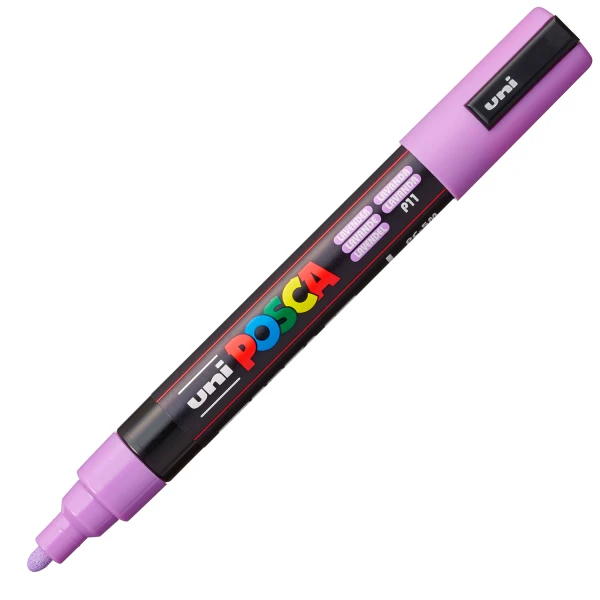 Posca Lavender PC-5M Medium μαρκαδόρος 1.8-2.5mm
