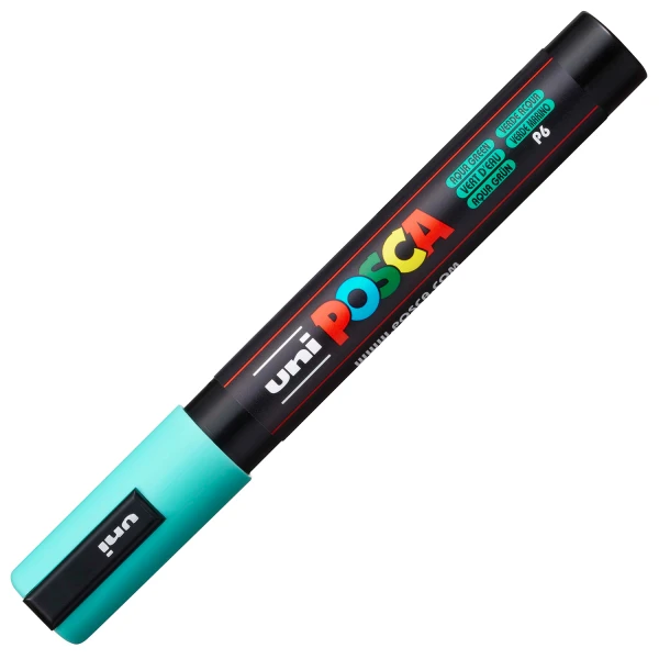 Posca Aqua Green PC-5M Medium μαρκαδόρος 1.8-2.5mm