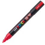 Posca Fluo Red PC-5M Medium μαρκαδόρος 1.8-2.5mm
