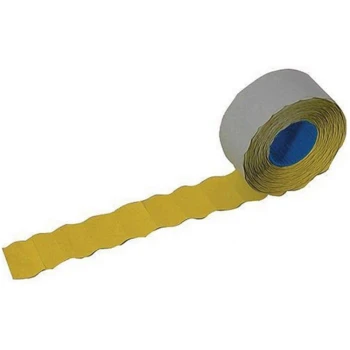 Ετικέτες Ετικετογράφου 26x12mm Κίτρινες Οβάλ