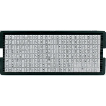 Trodat 6004 Πλακέτα Αγγλικών Γραμμάτων ύψους 4mm