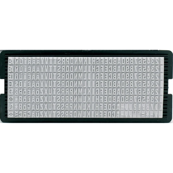 Trodat 6004 Πλακέτα Αγγλικών Γραμμάτων ύψους 4mm