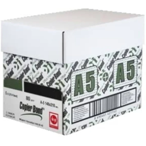 Χαρτί Α5 Copier Bond 80gr Λευκό 148.5x210mm πακέτο 1000 φύλλα (μισό του Α4)