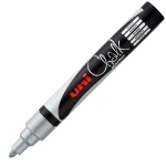Μαρκαδόρος Uni Chalk Marker Silver PWE-5M Medium 1.8-2.5mm