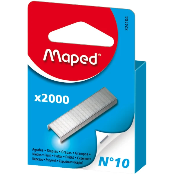 Σύρματα συρραφής Maped No 10 κουτί 2000 συρμάτων 324104