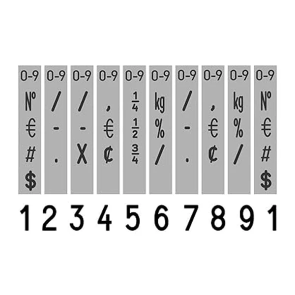 Trodat Professional 55510 Σφραγίδα 10 αριθμών ύψους 5mm