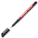 Edding 142m Μαύρος Μαρκαδόρος Ανεξίτηλος 1.0mm