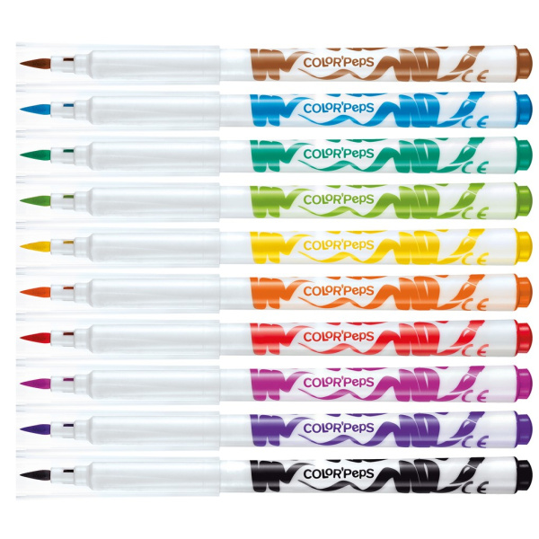Maped Colorpeps Brush Μαρκαδόροι Ζωγραφικής Λεπτοί