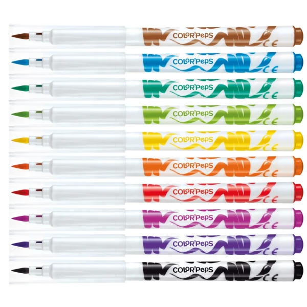Maped Colorpeps Brush Μαρκαδόροι Ζωγραφικής Λεπτοί