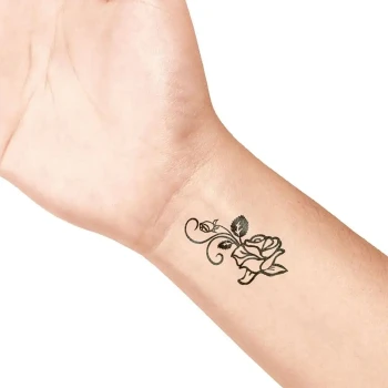 LaDot Tattoo Stamp Giant Rose Medium
