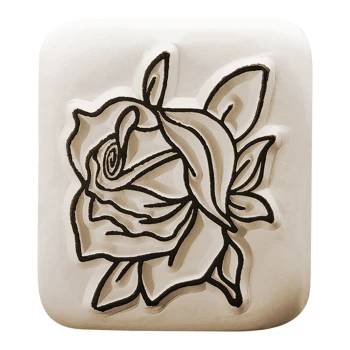 LaDot Tattoo Stamp Lady Rose Large