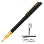 Στυλό Heri Pen Diagonal Black 3020 με σφραγίδα
