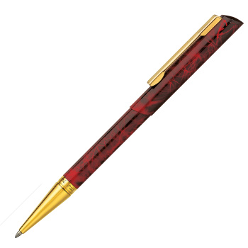 Στυλό Heri Pen Diagonal Graffiti Red 3089 με σφραγίδα