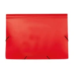 Φάκελος Α4 Κόκκινος 13 θέσεων με λάστιχο 33x25cm Typotrust