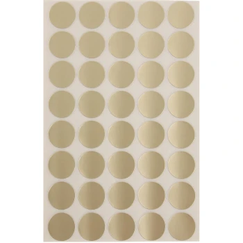 Ετικέτες Αυτοκόλλητες No205 Stef-Labels Χρυσές 19mm