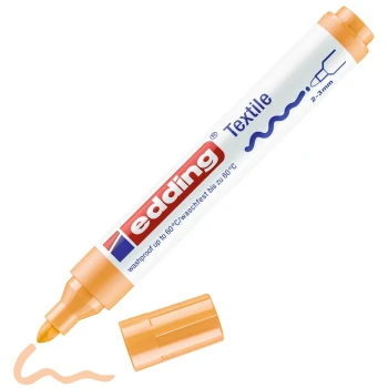 Μαρκαδόρος Υφάσματος Edding Textile 4500 Hellorange 2-3mm