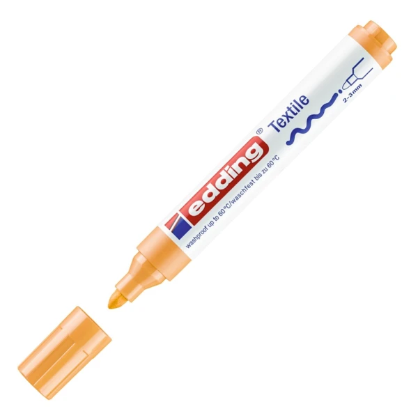 Μαρκαδόρος Υφάσματος Edding Textile 4500 Hellorange 2-3mm