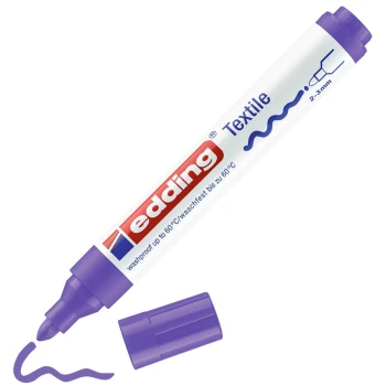 Μαρκαδόρος Υφάσματος Edding Textile 4500 Neonviolet 2-3mm