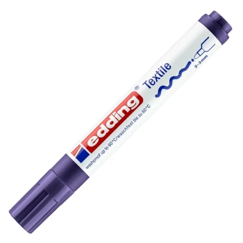 Μαρκαδόρος Υφάσματος Edding Textile 4500 Violet 2-3mm