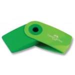 Γόμα Mini Faber-Castell Sleeve Πράσινη 182448