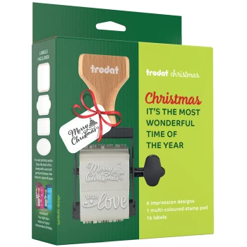 Σφραγίδα Trodat Vintage Christmas Stamp Kit English