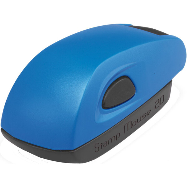 Σφραγίδα Colop Stamp Mouse 20 Τσέπης Μπλε για κατασκευή σφραγίδας έως 3ων γραμμών κειμένου.