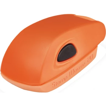 Σφραγίδα Colop Stamp Mouse 20 Τσέπης Πορτοκαλί για κατασκευή σφραγίδας έως 3ων γραμμών κειμένου.