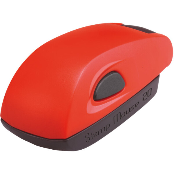 Σφραγίδα Colop Stamp Mouse 20 Τσέπης Κόκκινη για κατασκευή σφραγίδας έως 3ων γραμμών κειμένου.
