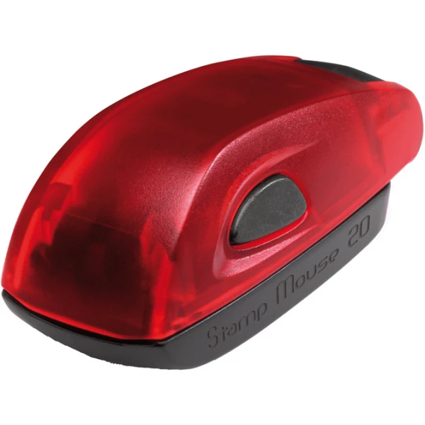 Σφραγίδα Colop Stamp Mouse 20 Τσέπης Μπορντό για κατασκευή σφραγίδας έως 3ων γραμμών κειμένου.