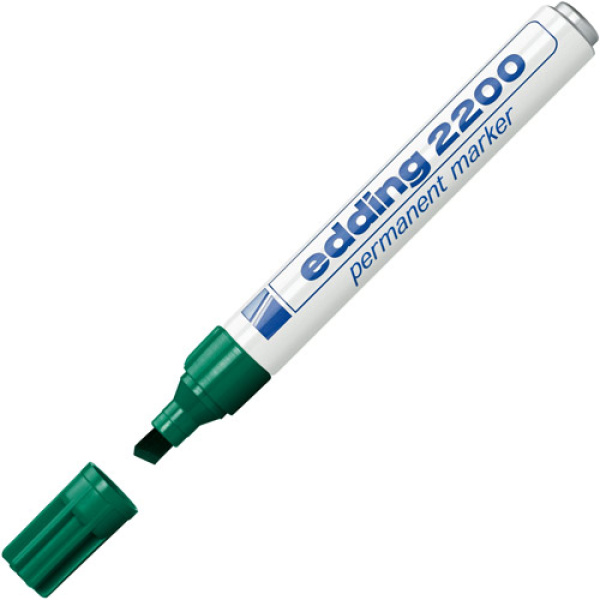 ΜΑΡΚΑΔΟΡΟΣ EDDING 2200 ΑΝΕΞΙΤΗΛΟΣ ΠΡΑΣΙΝΟΣ 1-5MM ΠΛΑΚΕ