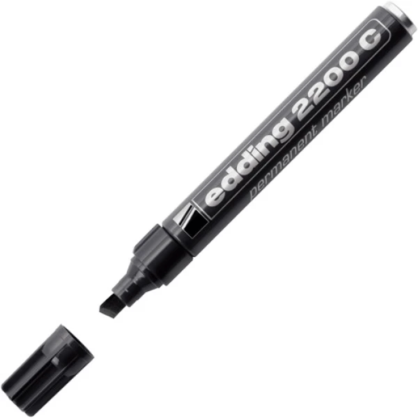 ΜΑΡΚΑΔΟΡΟΣ EDDING 2200C ΑΝΕΞΙΤΗΛΟΣ ΜΑΥΡΟΣ 1-5MM ΠΛΑΚΕ