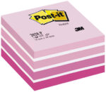 ΑΥΤΟΚΟΛΛΗΤΑ ΣΗΜΕΙΩΣΕΩΝ POST-IT ΡΟΖ ΚΥΒΟΣ 76x76mm 450 ΦΥΛΛΑ 2028-P