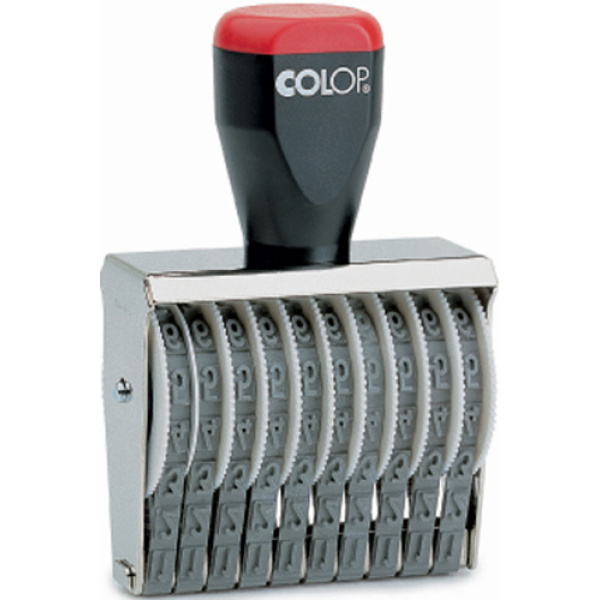 Σφραγίδα Colop Band Stamp 5010 Αρίθμησης 10 αριθμών με ύψος ψηφίου 0.5cm και μήκος σφραγίδας 5.0cm