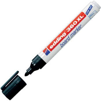 ΜΑΡΚΑΔΟΡΟΣ EDDING 360XL ΠΙΝΑΚΟΣ ΜΑΥΡΟΣ 1.5-3MM ΣΤΡΟΓΓΥΛΟΣ