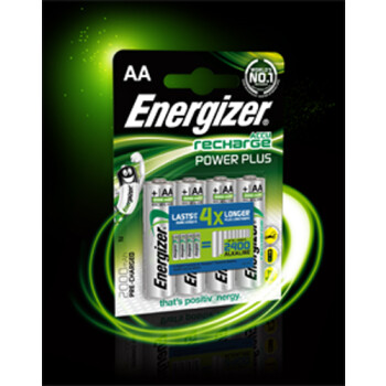 Μπαταρίες Energizer Recharge Power Plus Επαναφορτιζόμενες NH15, 1.2V, NIMH-HR6, 1300mAh τύπου ΑΑ παρέχουν απόδοση ίση με 1600 αλκαλικές μπαταρίες.