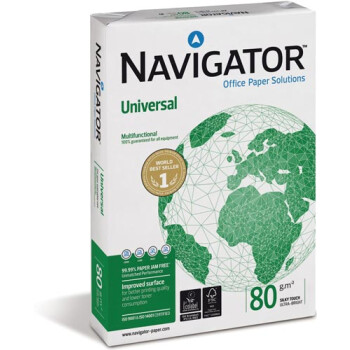 Χαρτί Α4 Navigator 80gr Λευκό 210x297mm πακέτο 500 φύλλα