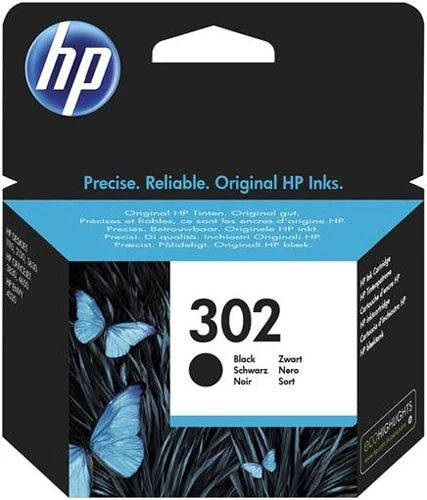 ΜΕΛΑΝΙ HP 302 BLACK F6U66AE INKJET CARTRIDGE