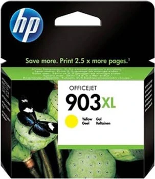 Γνήσιο Hp 903XL Yellow Μελάνι με κωδικό T6M11AE που περιέχει 9,5ml χρώματος Κίτρινου.